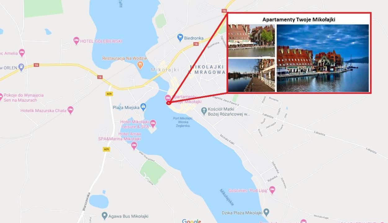 Apartamenty Twoje Mikolajki エクステリア 写真